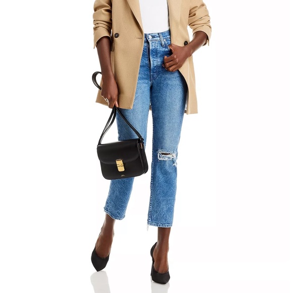 FLAWLESS Mother The Tomcat Jeans in Completely Over Wash Sz 25 - Picture 2 of 10